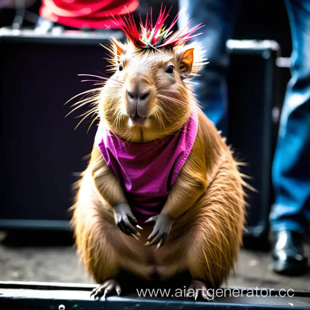 Capybara-Punk-Rocker-Energizing-the-Crowd-with-Electric-Performance