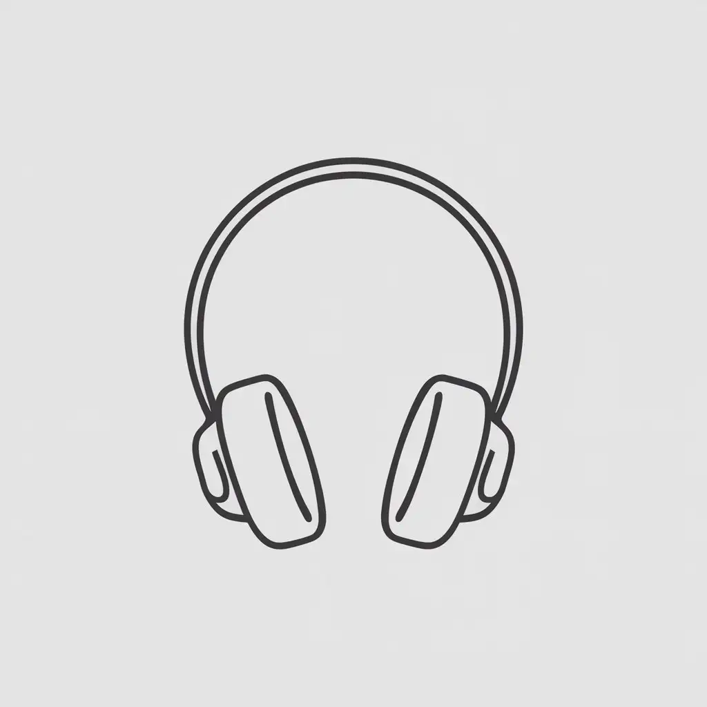 Minimalist-Headphones-Illustration-Streamlined-Design-Concept