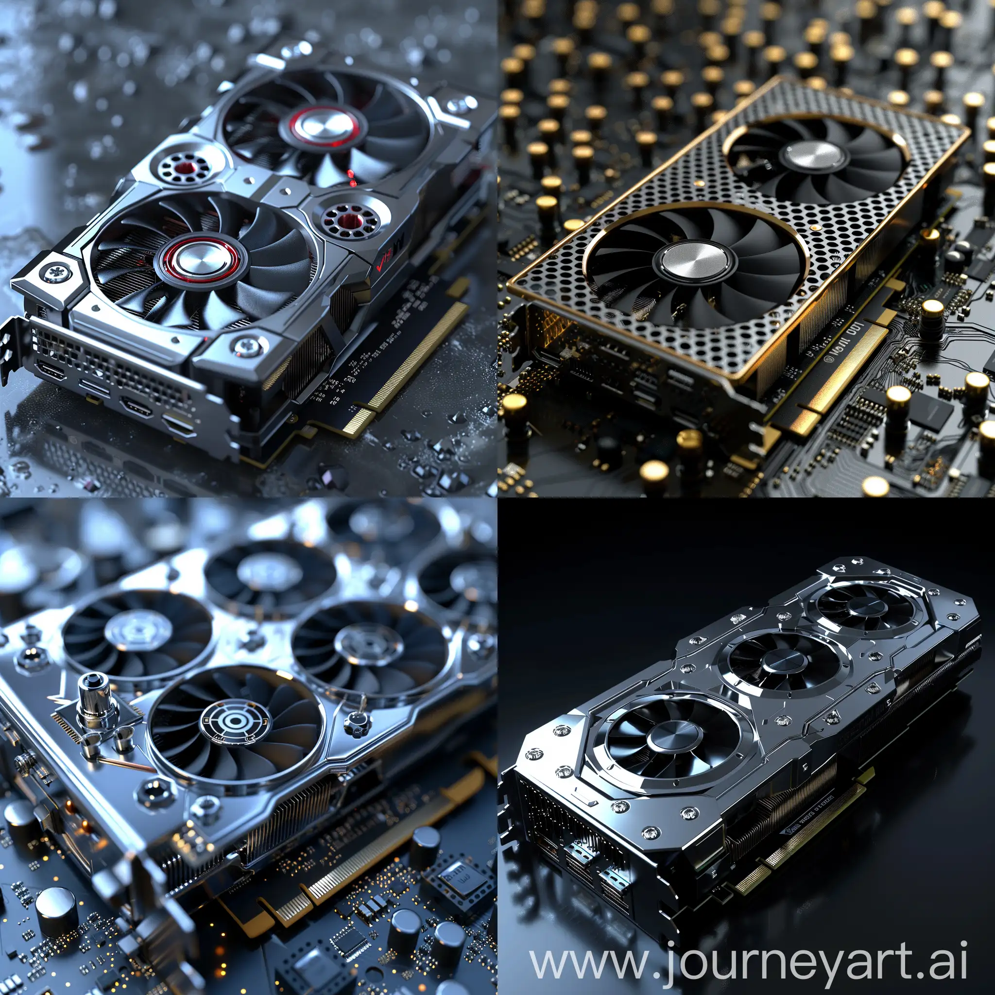 Futuristic-HighTech-Graphics-Card-with-Stainless-Steel-and-Smart-Materials