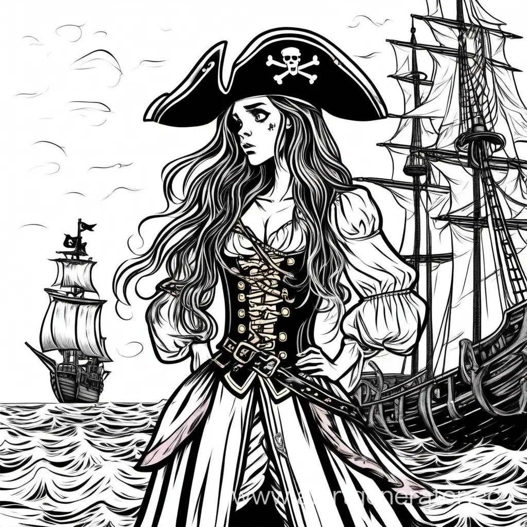 Melancholic-Princess-with-Pirate-Companion-Gazing-into-the-Horizon