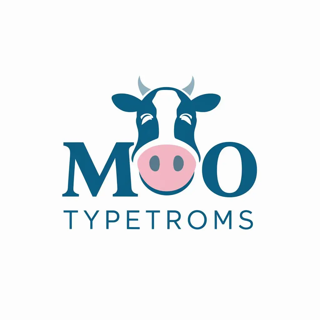 LOGO-Design-For-Moo-Cow-Playful-Typography-with-a-Whimsical-Cow-Theme