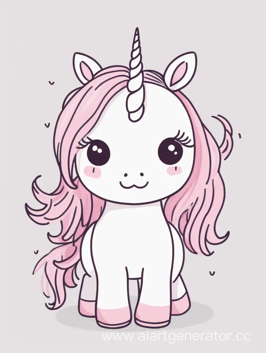 Adorable-HandDrawn-Cute-Unicorn-Illustration