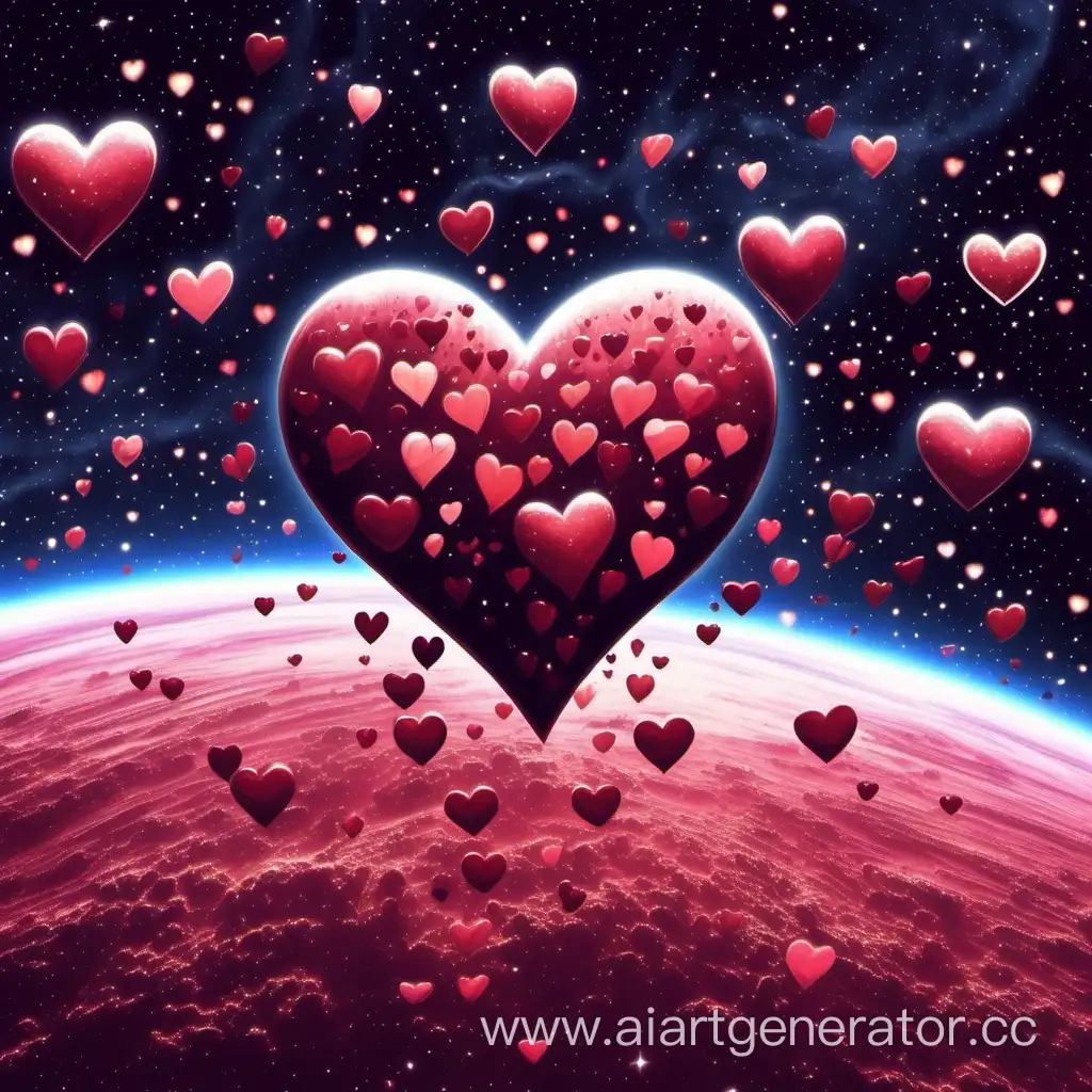Celestial-Hearts-Floating-in-Space