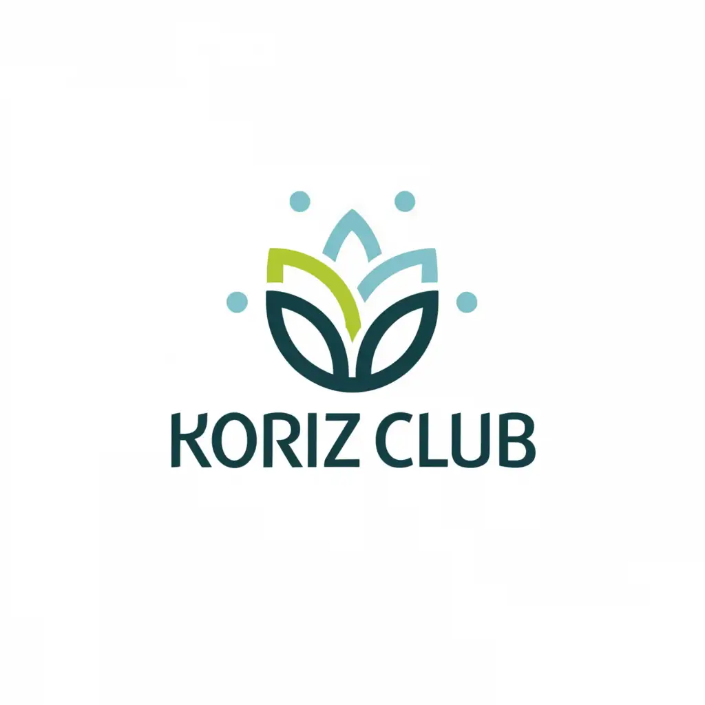 a logo design,with the text "koriz club", main symbol:seed, knowledge, education,Moderate,be used in Education industry,clear background