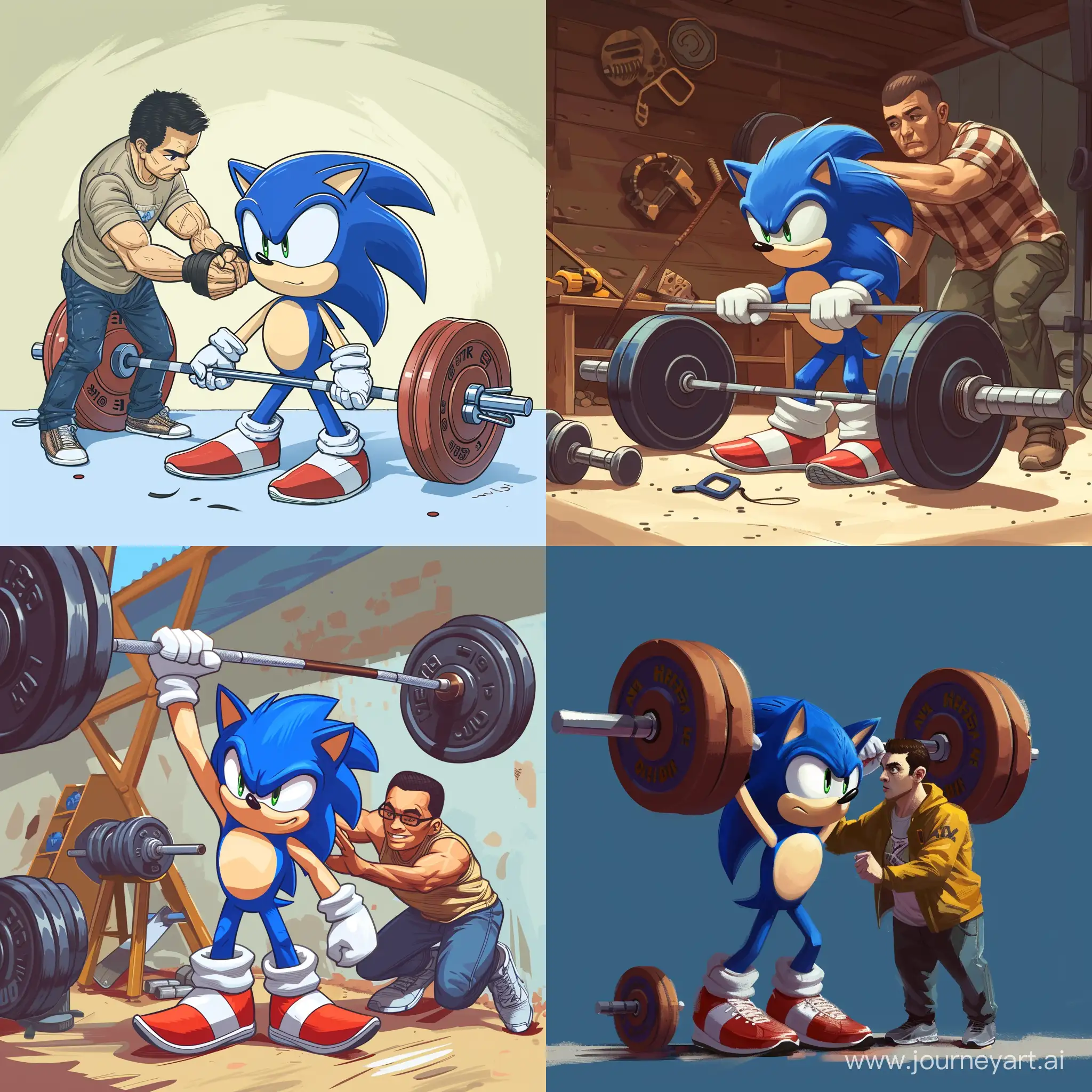 Sonic-the-Hedgehog-Weightlifting-Challenge