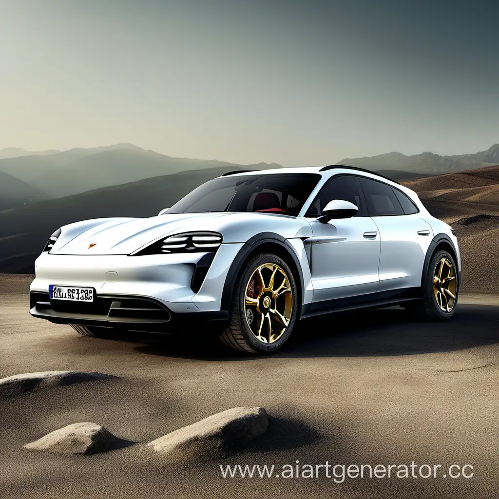 Porsche-Taycan-Cross-Turismo-Iconic-Electric-Sports-Car-in-Nature