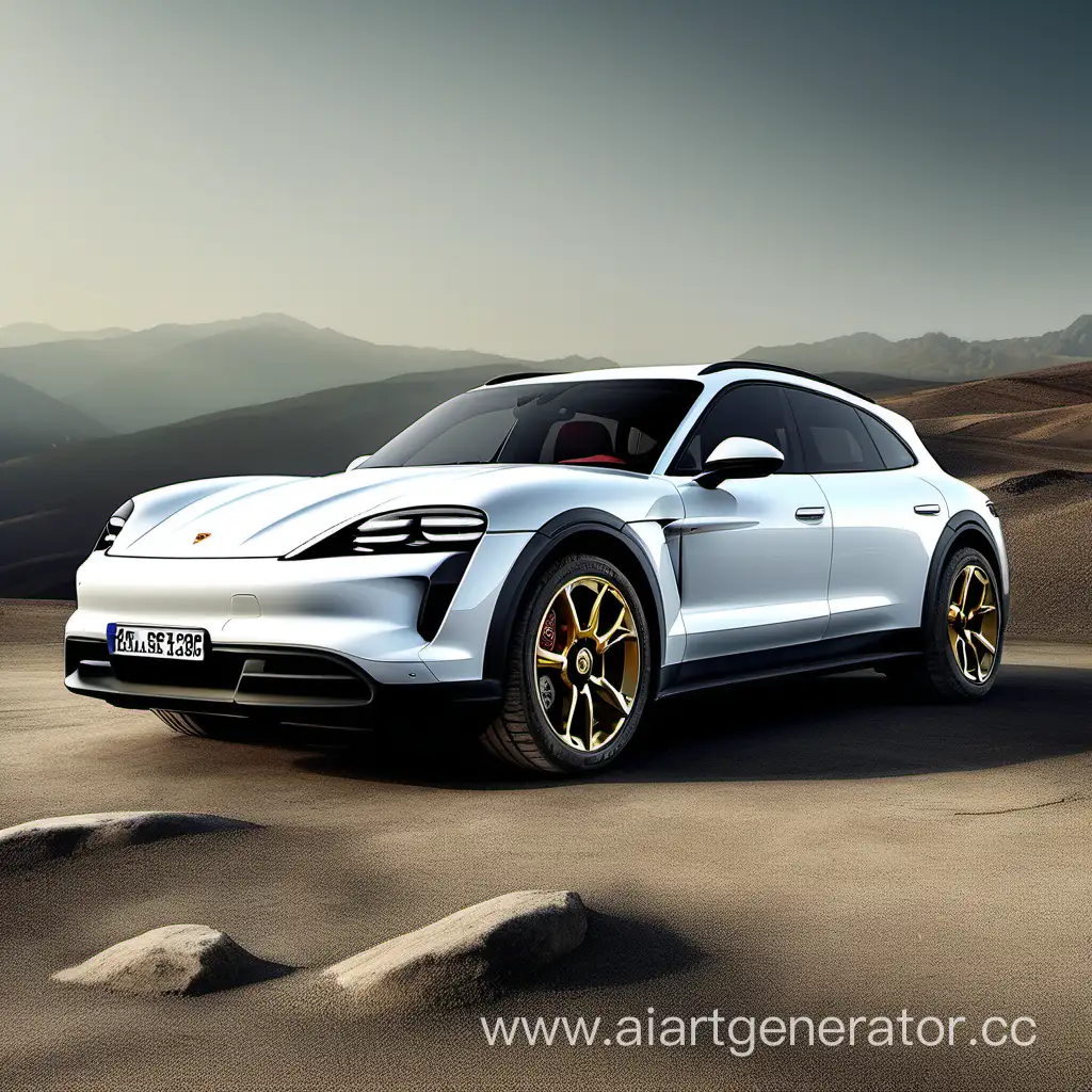 Porsche Taycan Cross Turismo уникальная