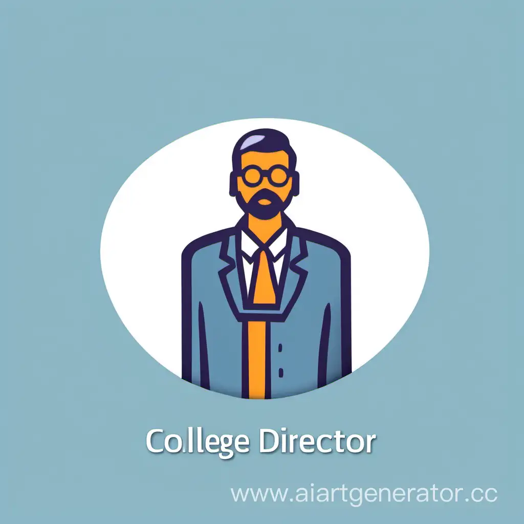 College-Director-Icon-Professional-Educator-in-Presentation