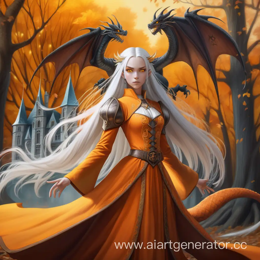 Enchanting-HalfDragon-Sorceress-Summoning-Lightning-in-Autumn-Fantasy-Setting