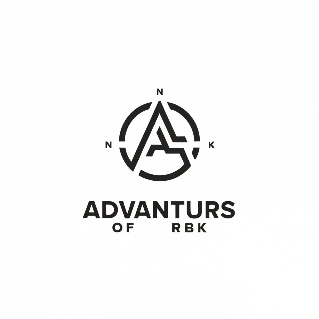 a logo design,with the text "Advantures of RBK", main symbol:Advantures,Minimalistic,clear background