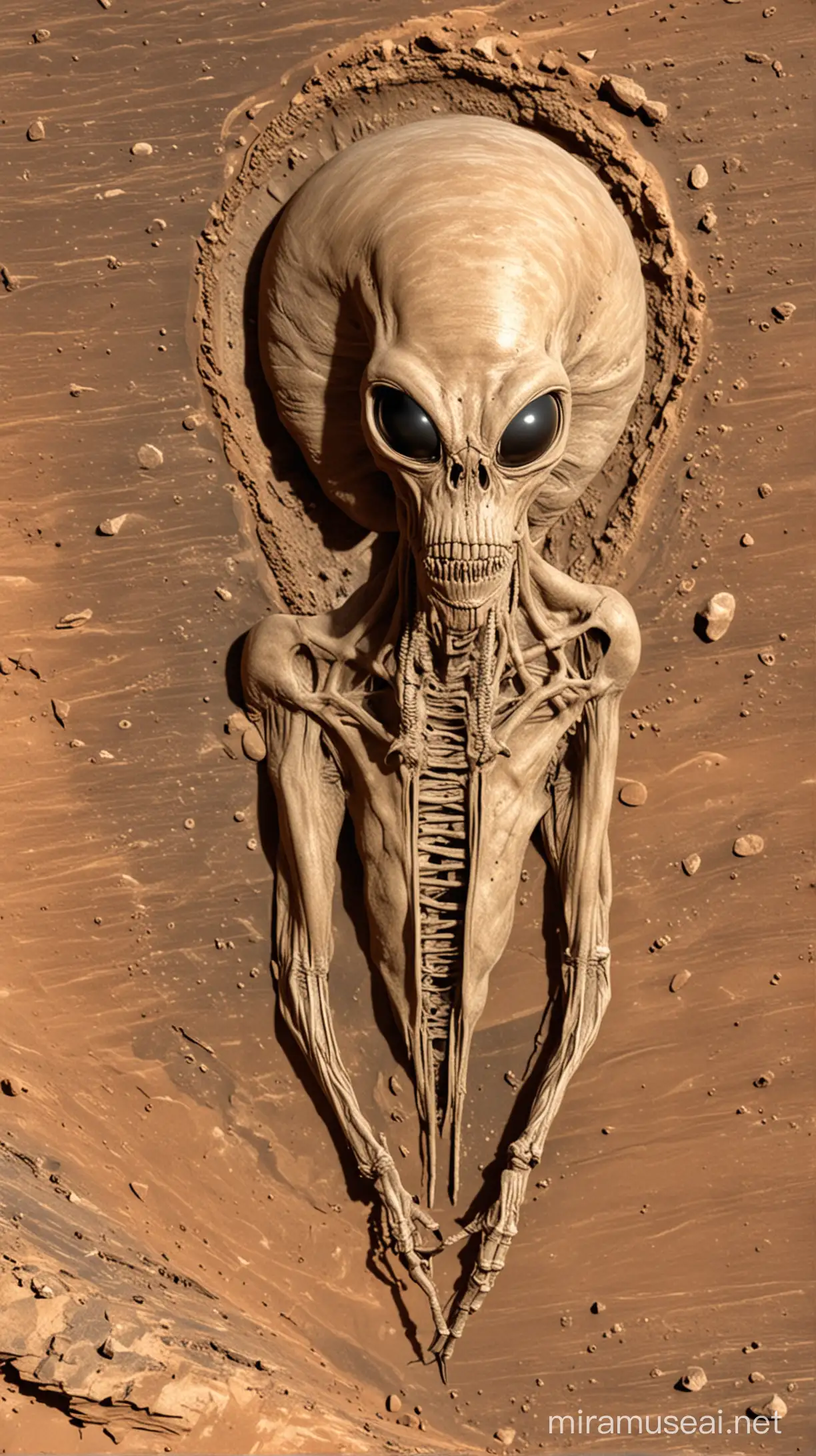 Mars Alien Fossils Uncovered by Scientists