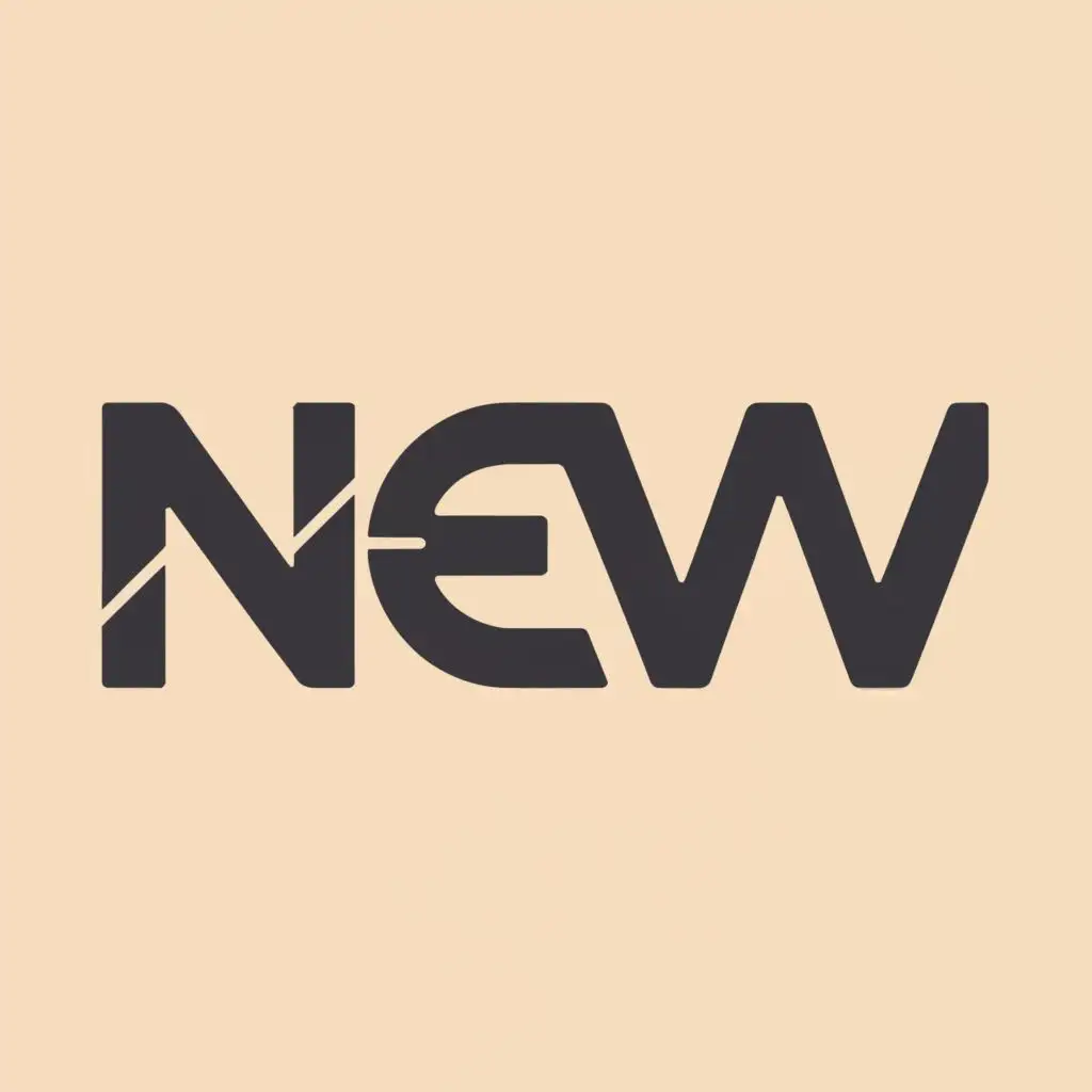 a logo design,with the text "New !", main symbol:Arrow,Moderate,be used in Retail industry,clear white background, anime