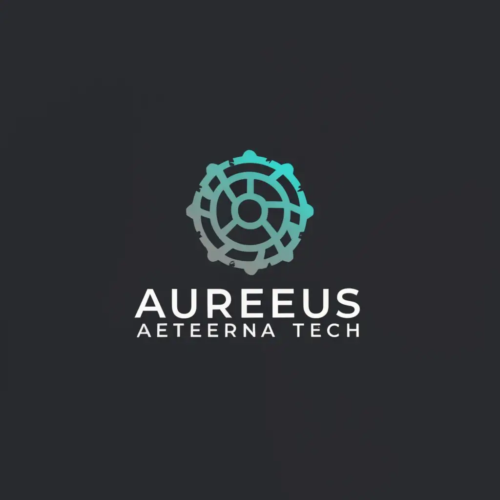 a logo design,with the text "Aureus Aeterna Tech", main symbol:Technologies,Minimalistic,be used in Technology industry,clear background