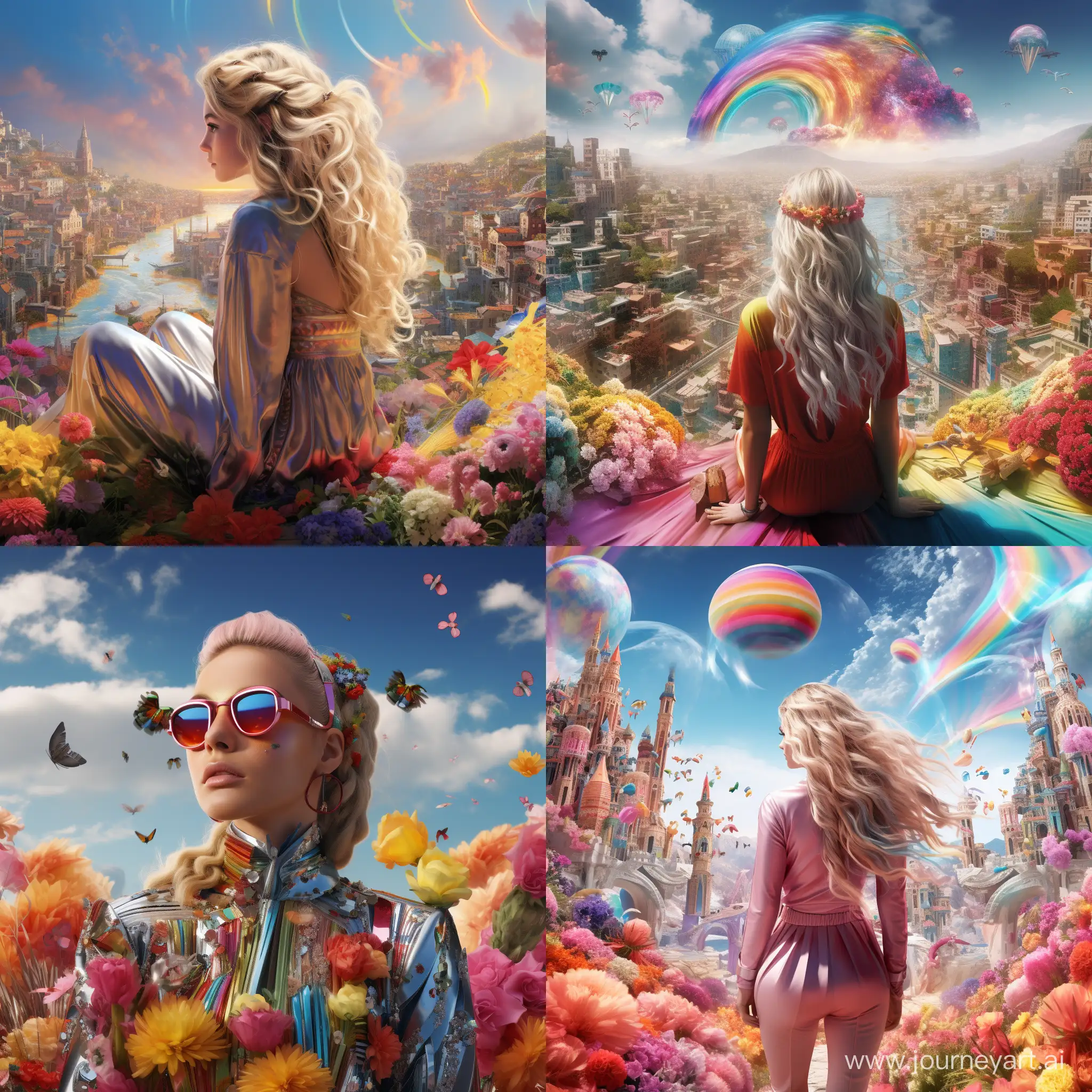 Vibrant-Rainbow-Utopia-Hyperrealistic-Futuristic-World