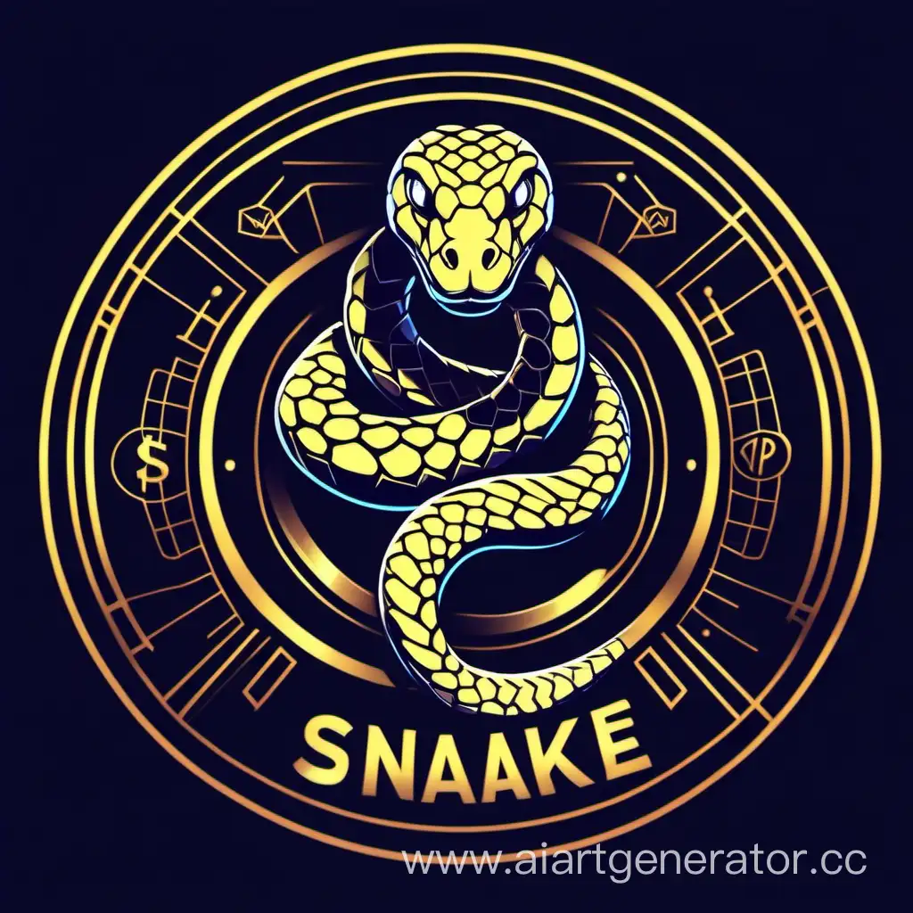 Elegant-Snake-Crypto-Logo-Design-for-a-Modern-Identity