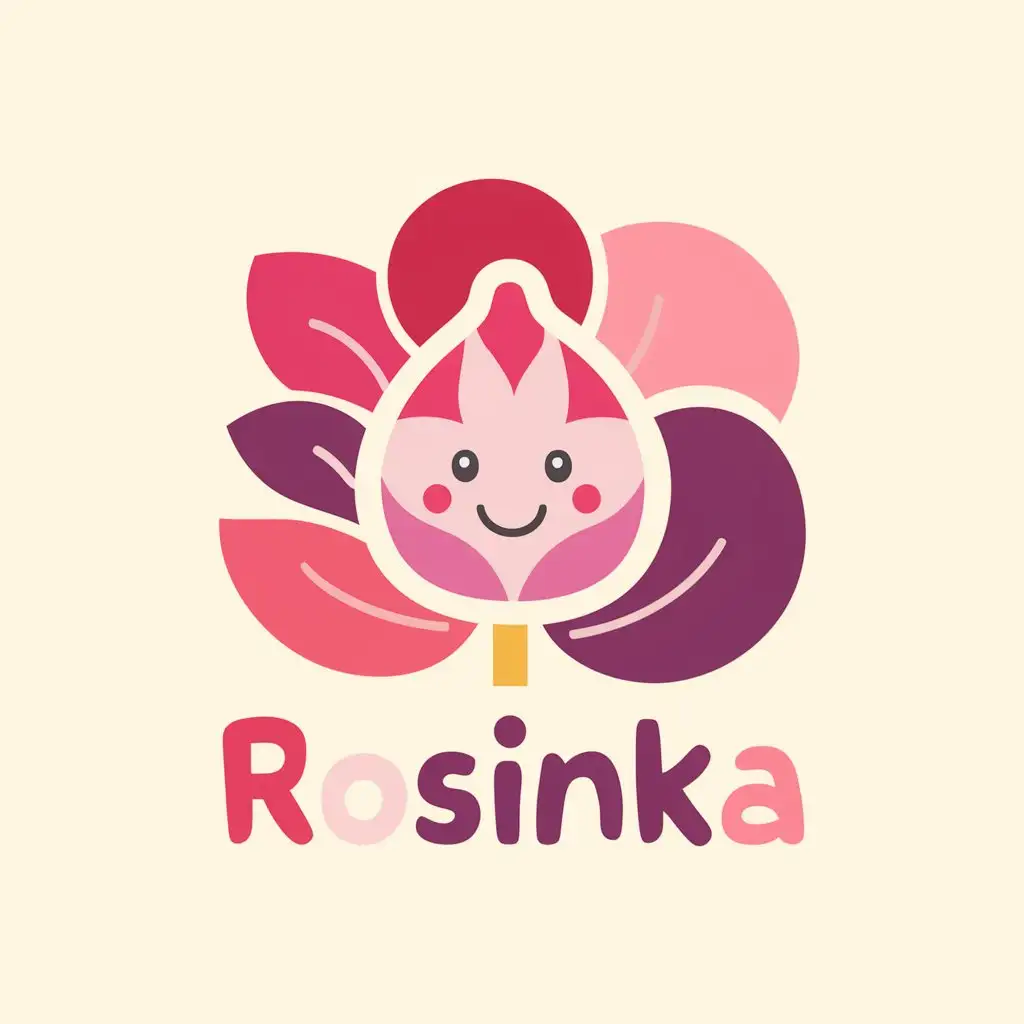 Логотип для детского сада "Росинка"