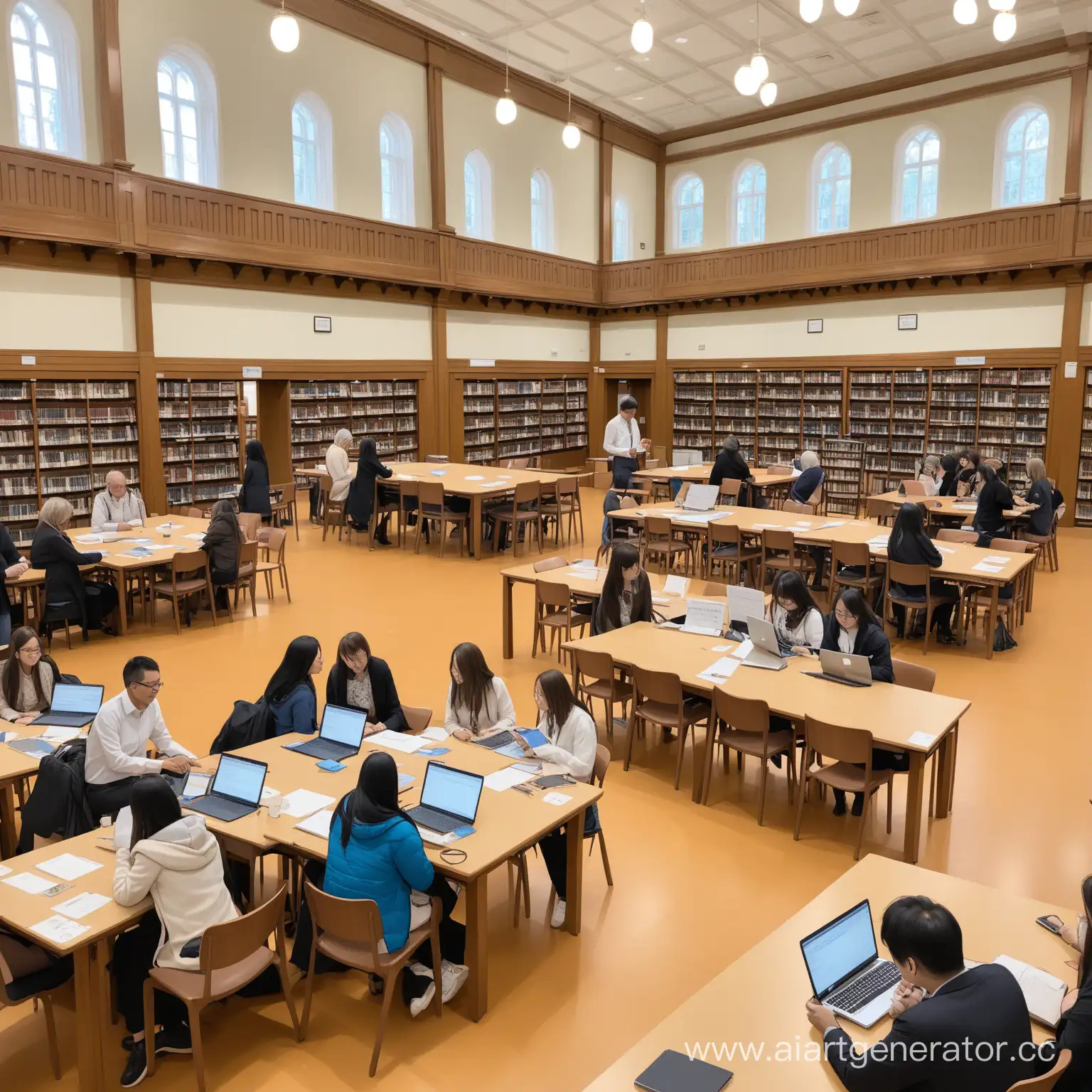 Cozy-Library-Reading-Nook-with-Diverse-Group-Enjoying-Books