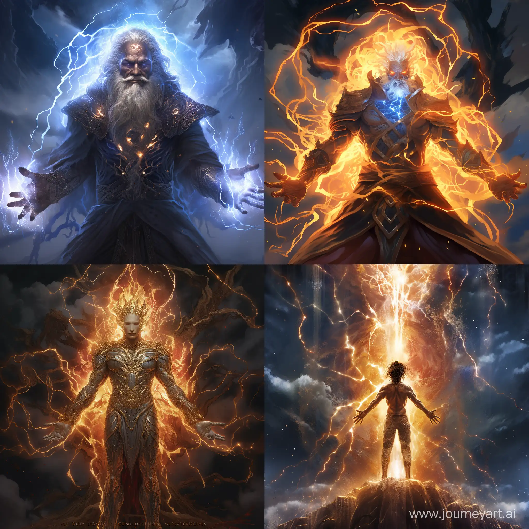 Majestic-God-of-Lightning-Digital-Art