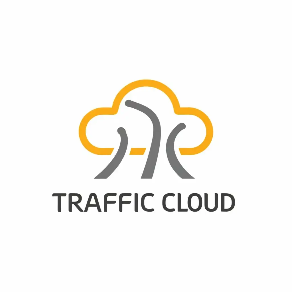 a logo design,with the text "Traffic Cloud", main symbol:Traffic Cloud,Moderate,be used in Technology industry,clear background