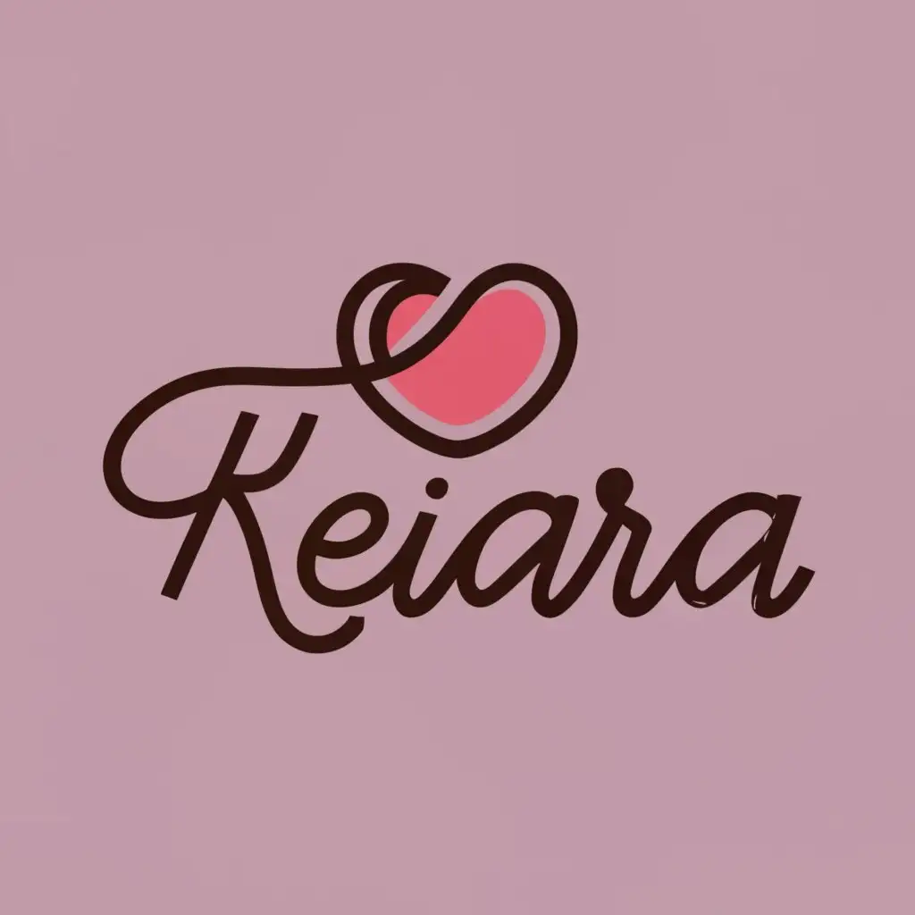 LOGO-Design-For-Keiara-Elegant-Heart-Logo-for-Beauty-Spa-Industry