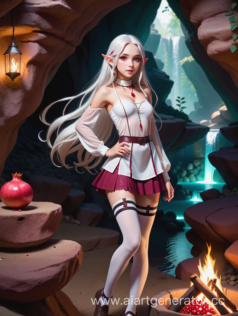 Ethereal-Elf-Girl-Customizing-in-Cave-Campfire-Menu