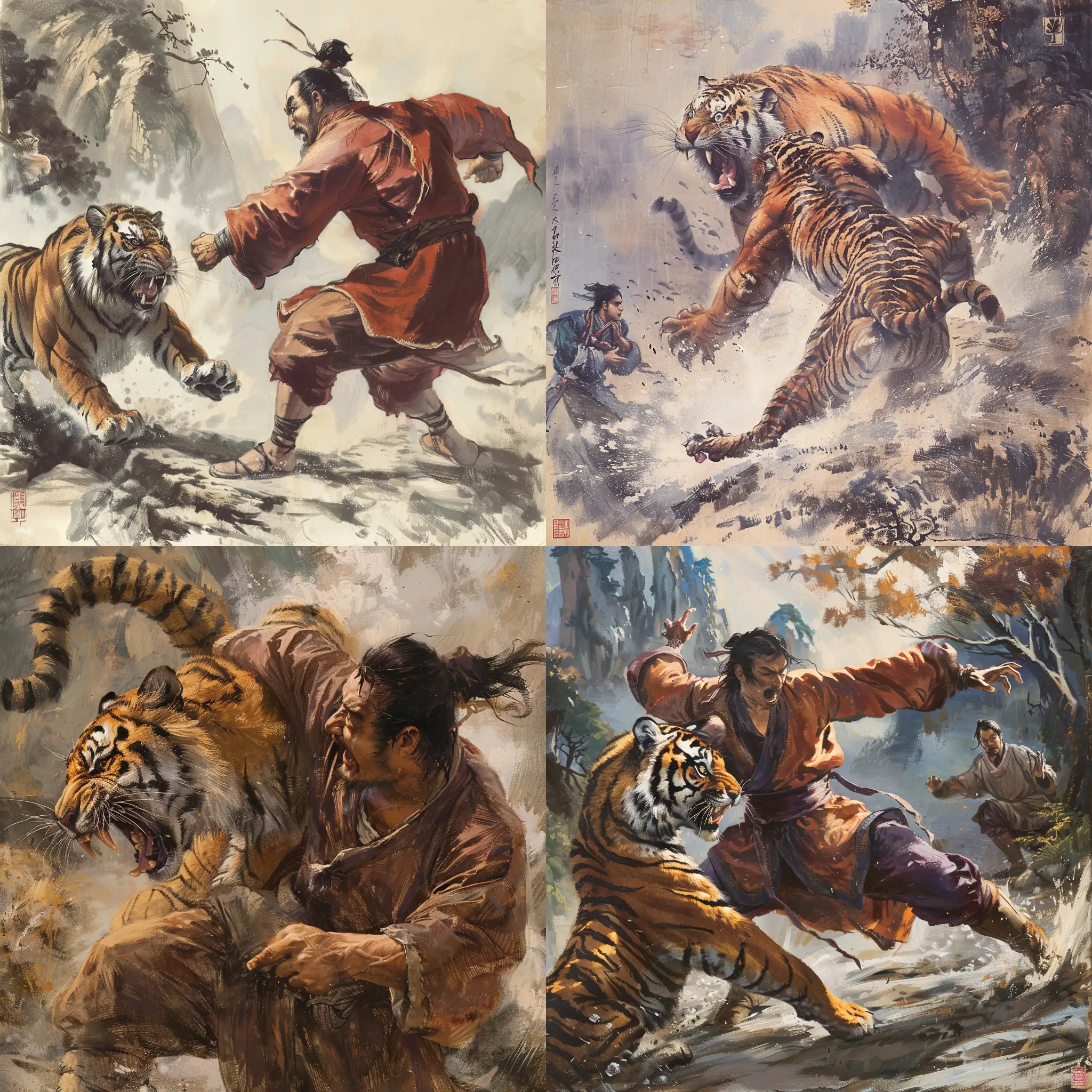 Wu-Song-Battling-Tiger-at-Jingyang-Ridge