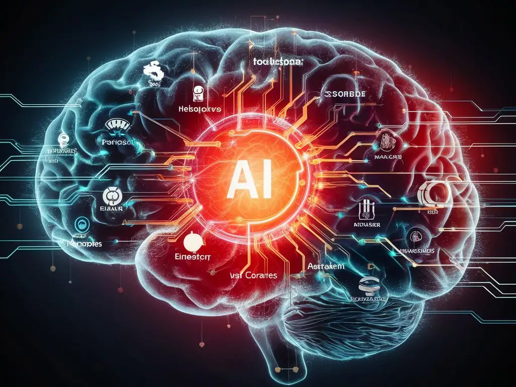 Interconnected Brain Network of Diverse Companies