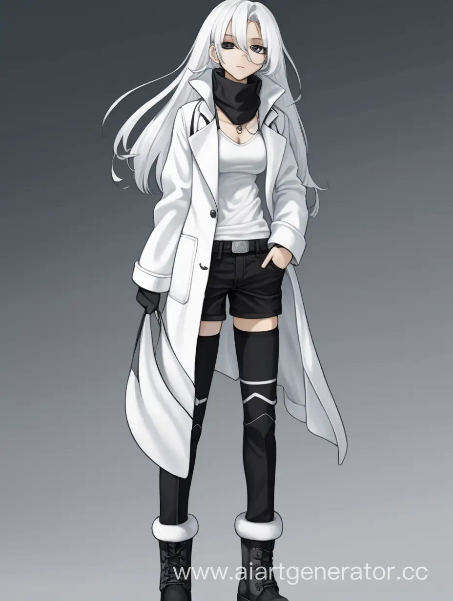 Mysterious-Anime-Girl-with-Flowing-White-Hair-and-Bandaged-Eyes