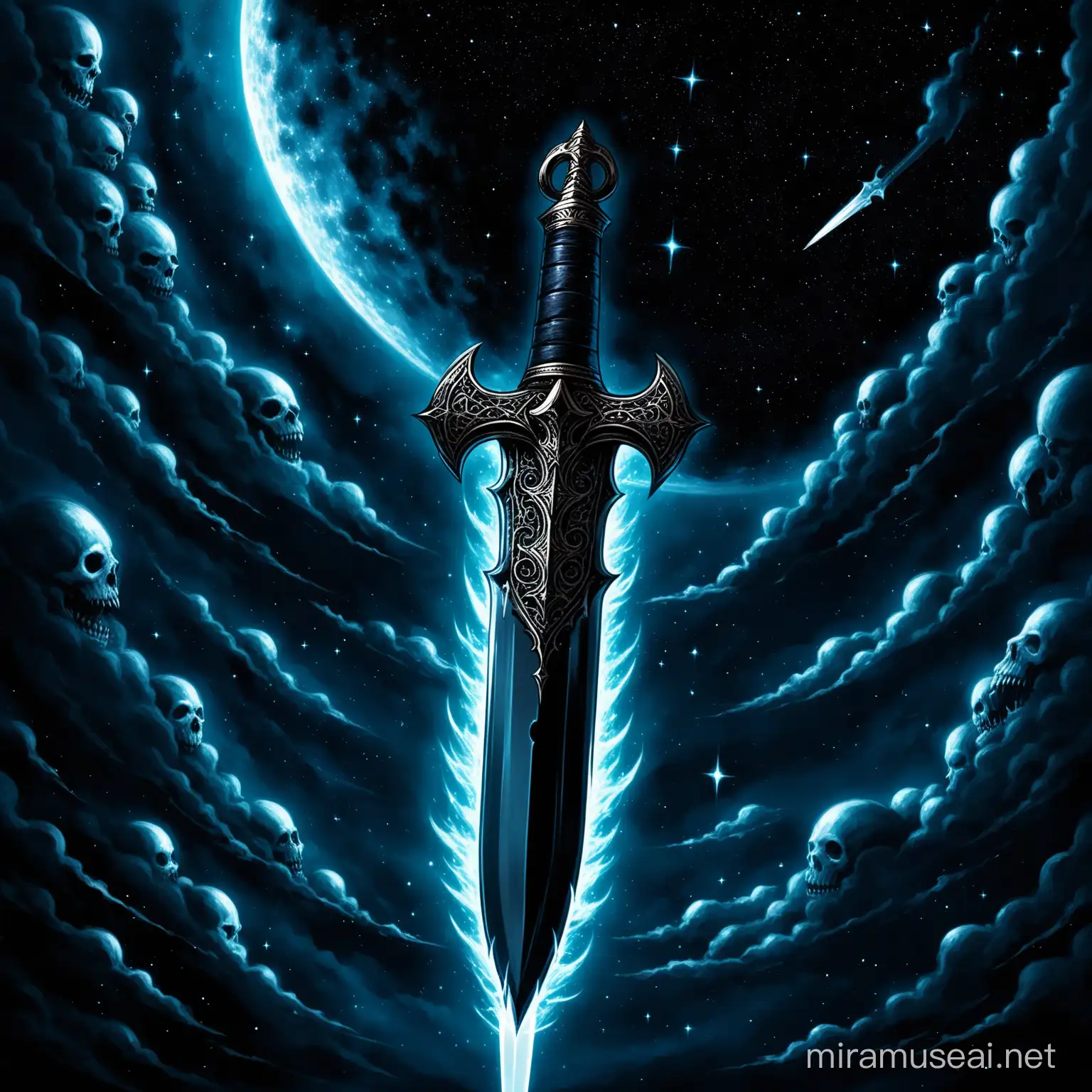 The Dagger that is the strongest dagger is
A dagger that has access to the world of the dead and is the dark dagger of the dead
A large and terrifying dagger
A very large dagger that has pierced the sky
A dagger with black magic and mythical death
(Black Space)
(Night Space)
(Sky piercing by this dagger)
(Terrifying and unbelievable)