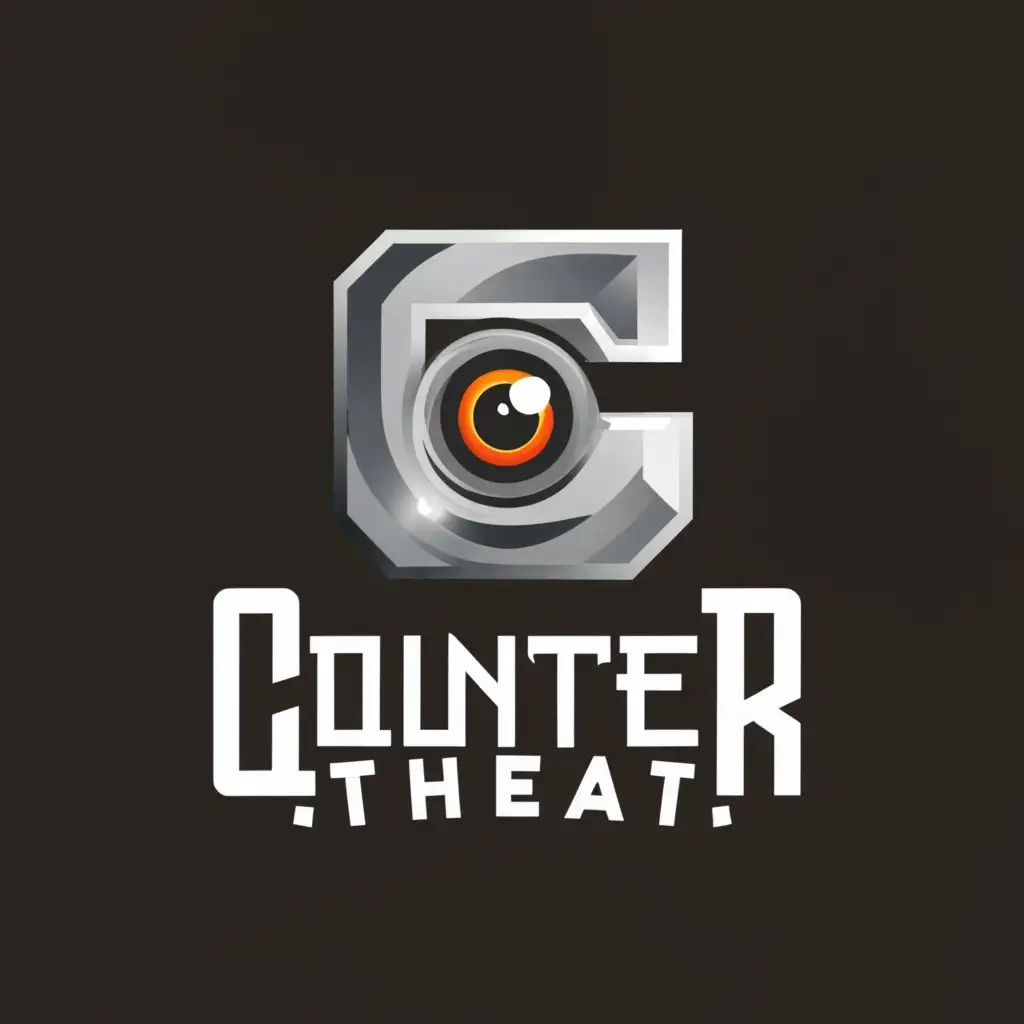 a logo design,with the text "Counter Threat", main symbol:Threaten any one of the opponent’s counters by forcing the opponent to roll a six in the next five goes and if not, remove that counter from the game board.,complex,be used in Travel industry,clear background