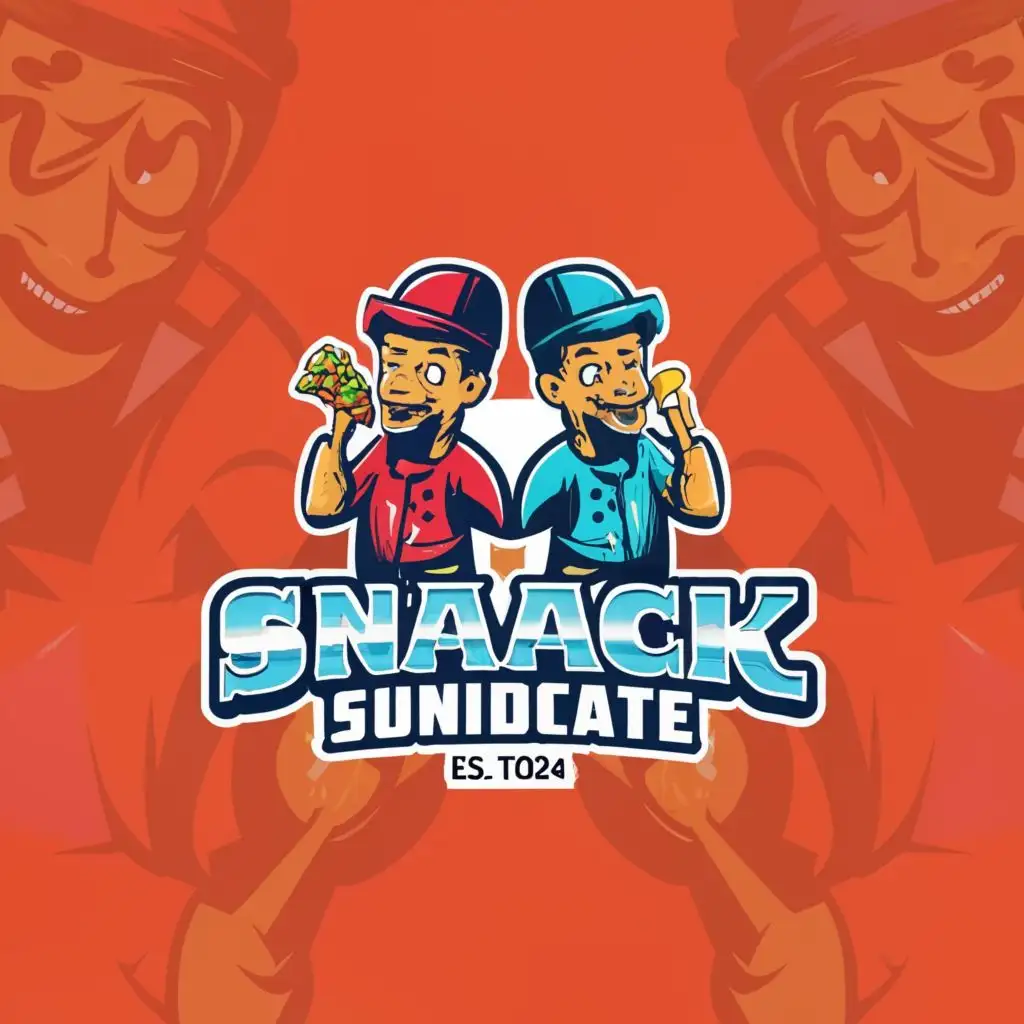 LOGO-Design-for-SnackSyndicate-Duo-Characters-and-2024-Establishment-in-Restaurant-Industry-with-Clear-Background