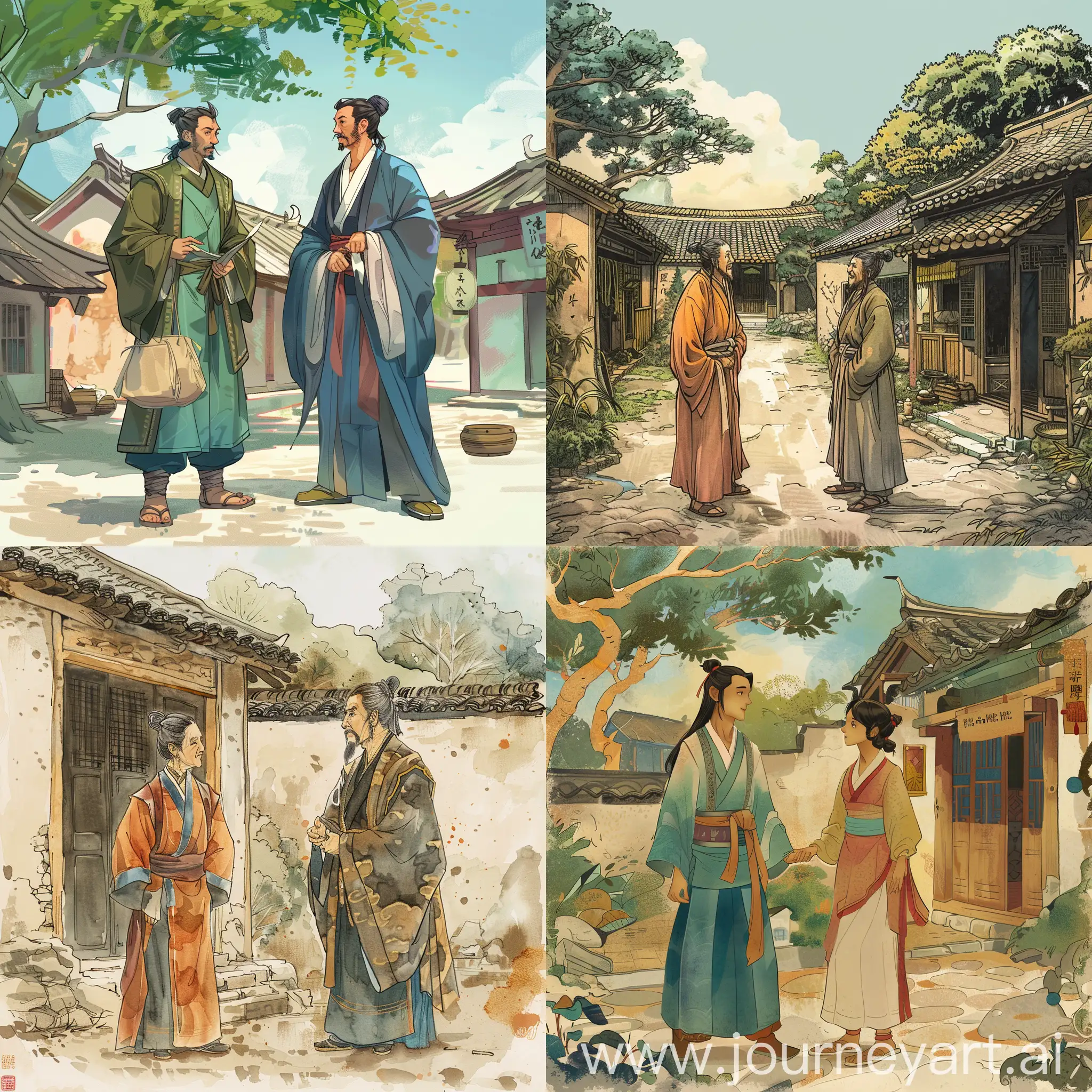 Contrasting-Neighbors-Aizi-and-Maokong-in-an-Ancient-Village