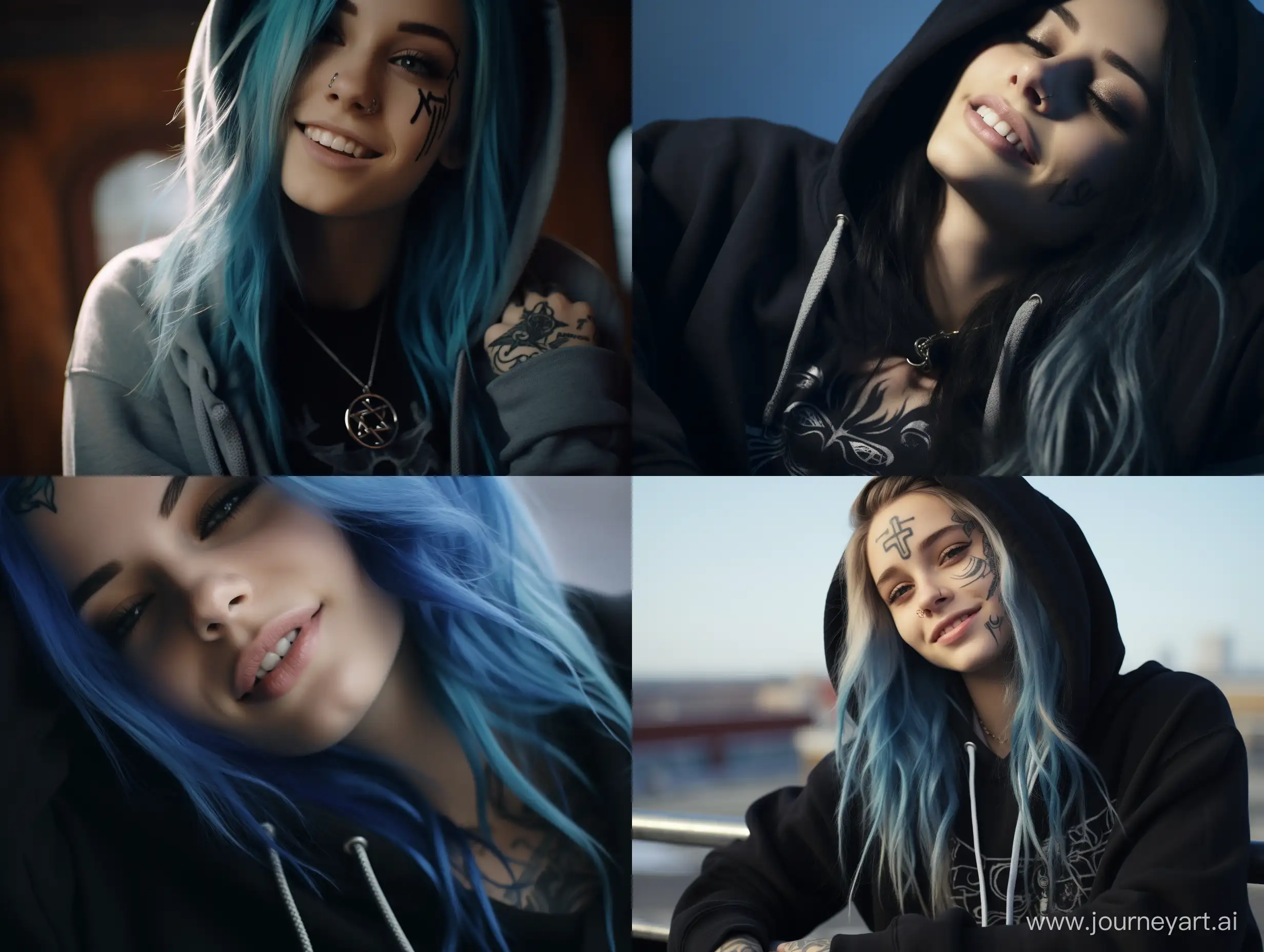 Smiling-Teen-with-Unique-Style-in-Black-Hoodie-Captured-by-Canon-EOS-R5