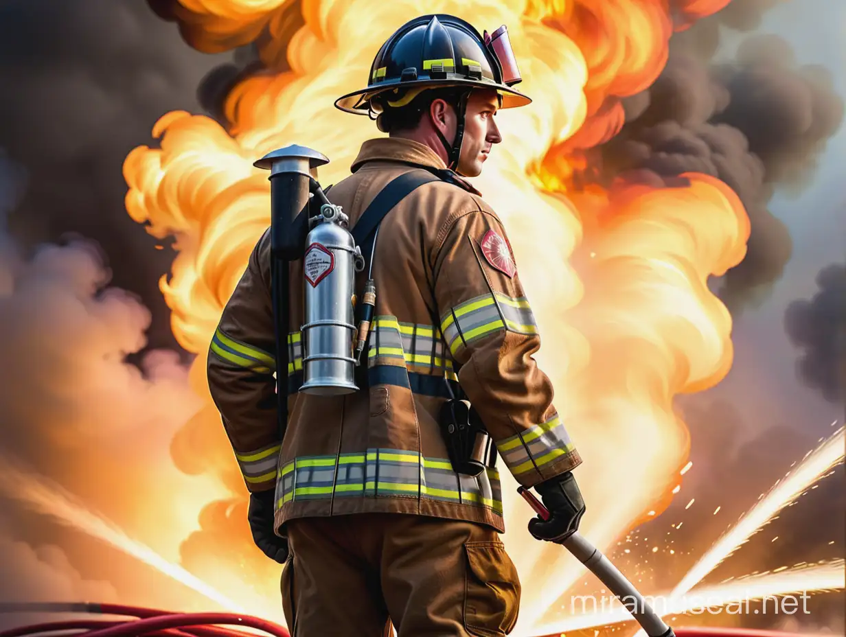  Create a poster that honors the bravery, dedication, and sacrifice of our firefighters. Highlight their heroism, community impact, and commitment to keeping us safe. Let your creativity ignite the spirit of gratitude and appreciation for these everyday heroes
