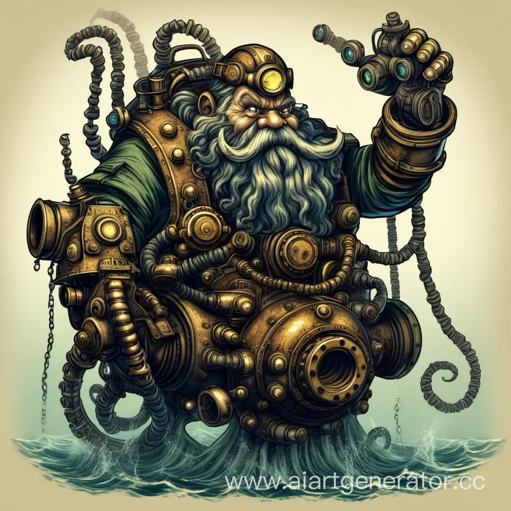 Dwarf submarine kraken engineer