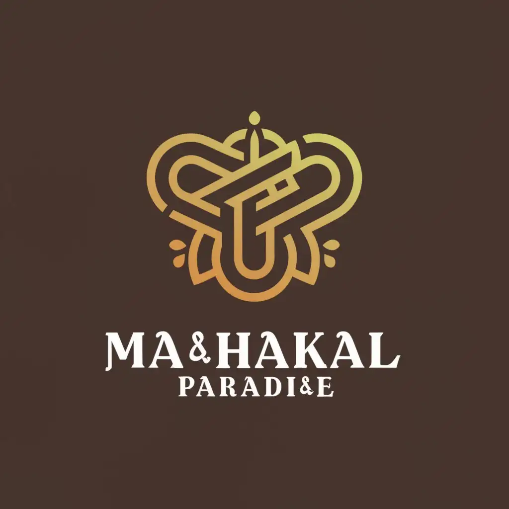 a logo design,with the text "Mahakal Paradise", main symbol:MP,Moderate,clear background