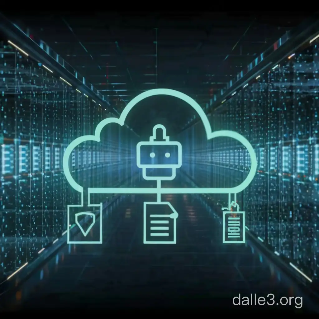 presentation deck visualizing local data center transitioning to the cloud