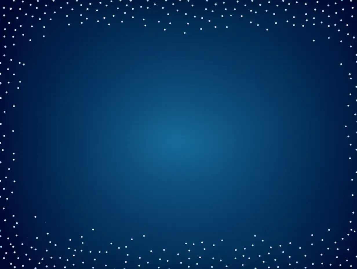 Abstract Blue Background with Blurry Small Dots