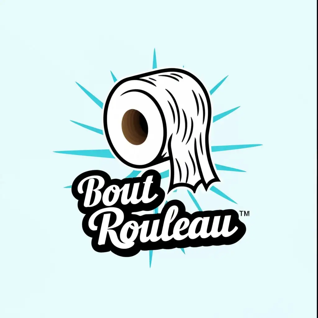 LOGO-Design-for-End-of-the-Roll-French-Toilet-Paper-Theme