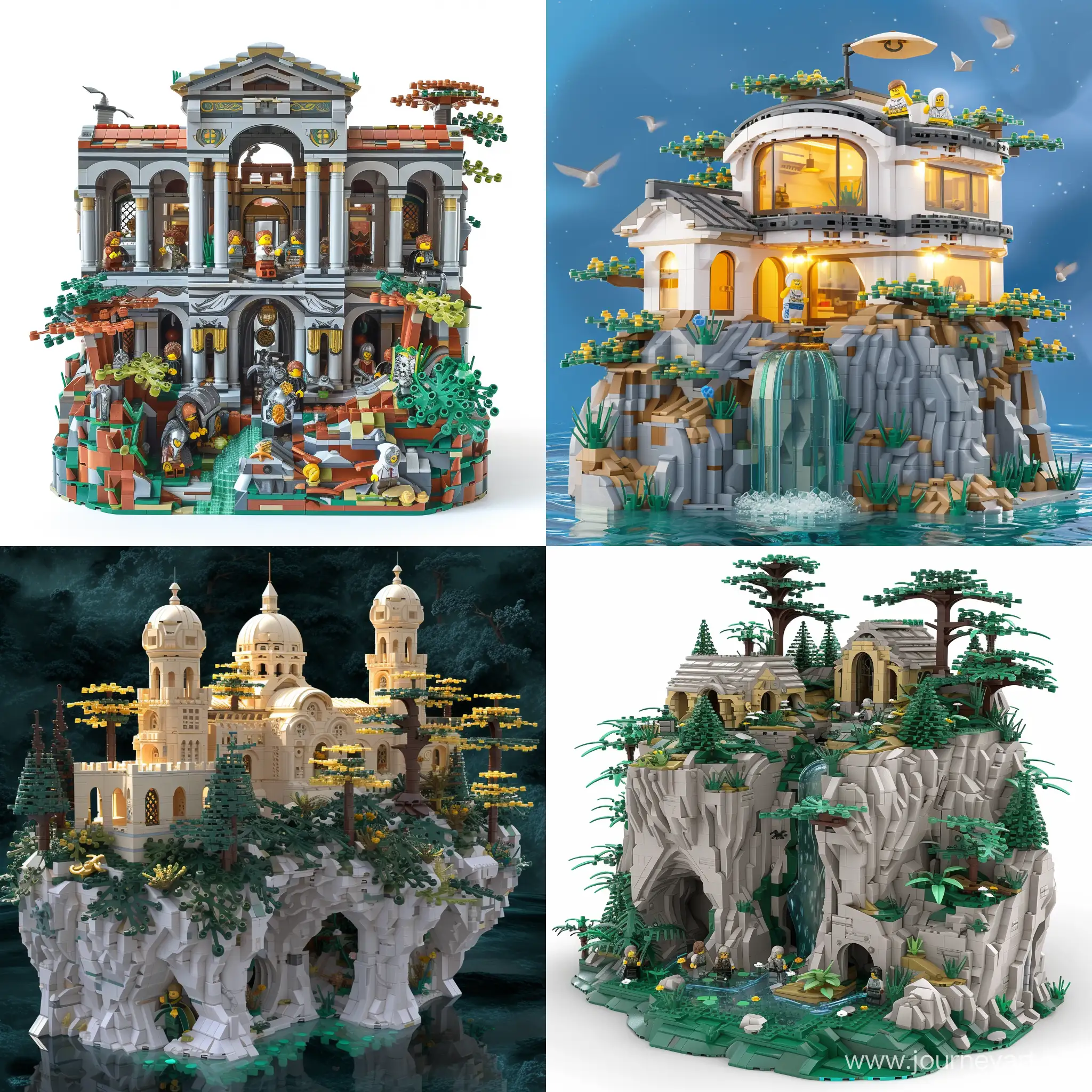 Striking-3D-Lego-Art-Showcasing-Intermediary-Team-on-Social-Profile
