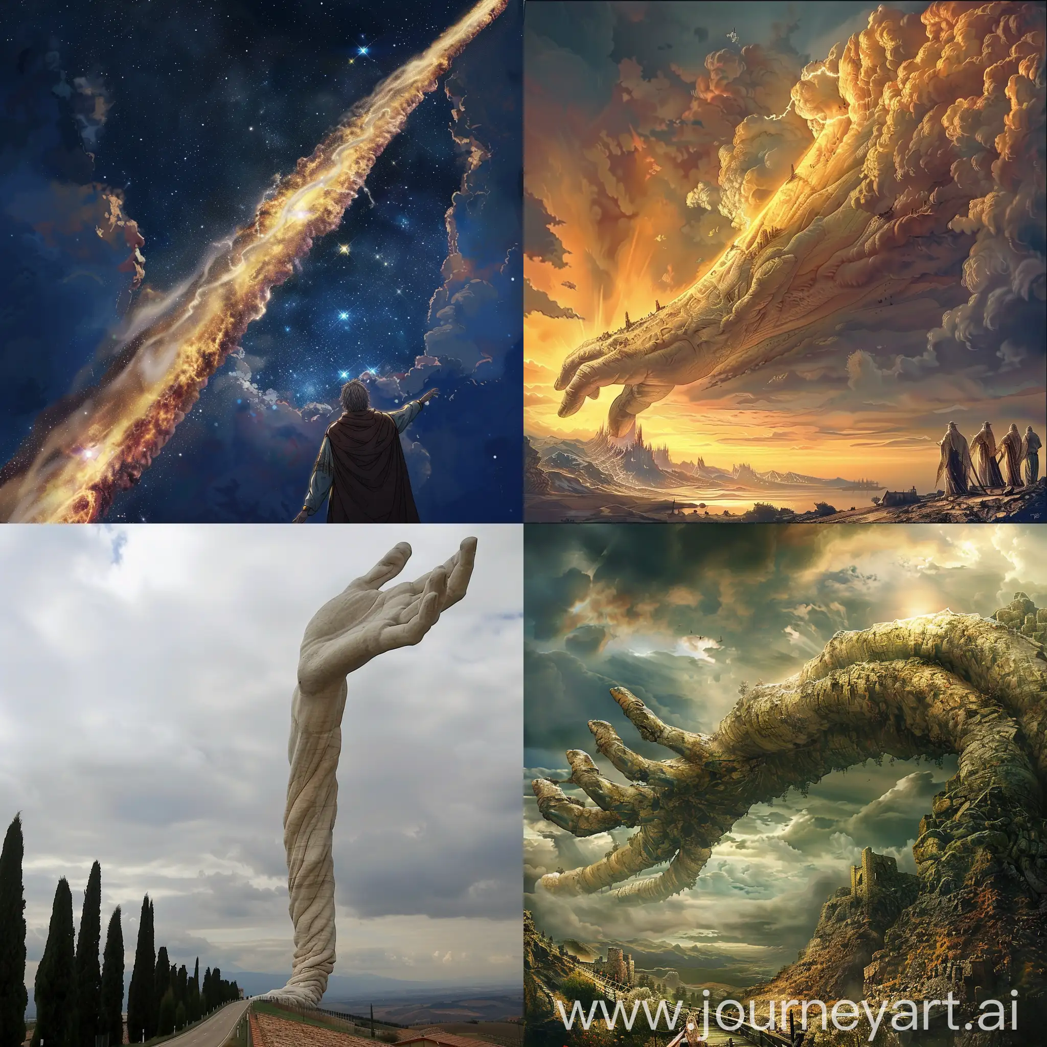 The  very long arm of God