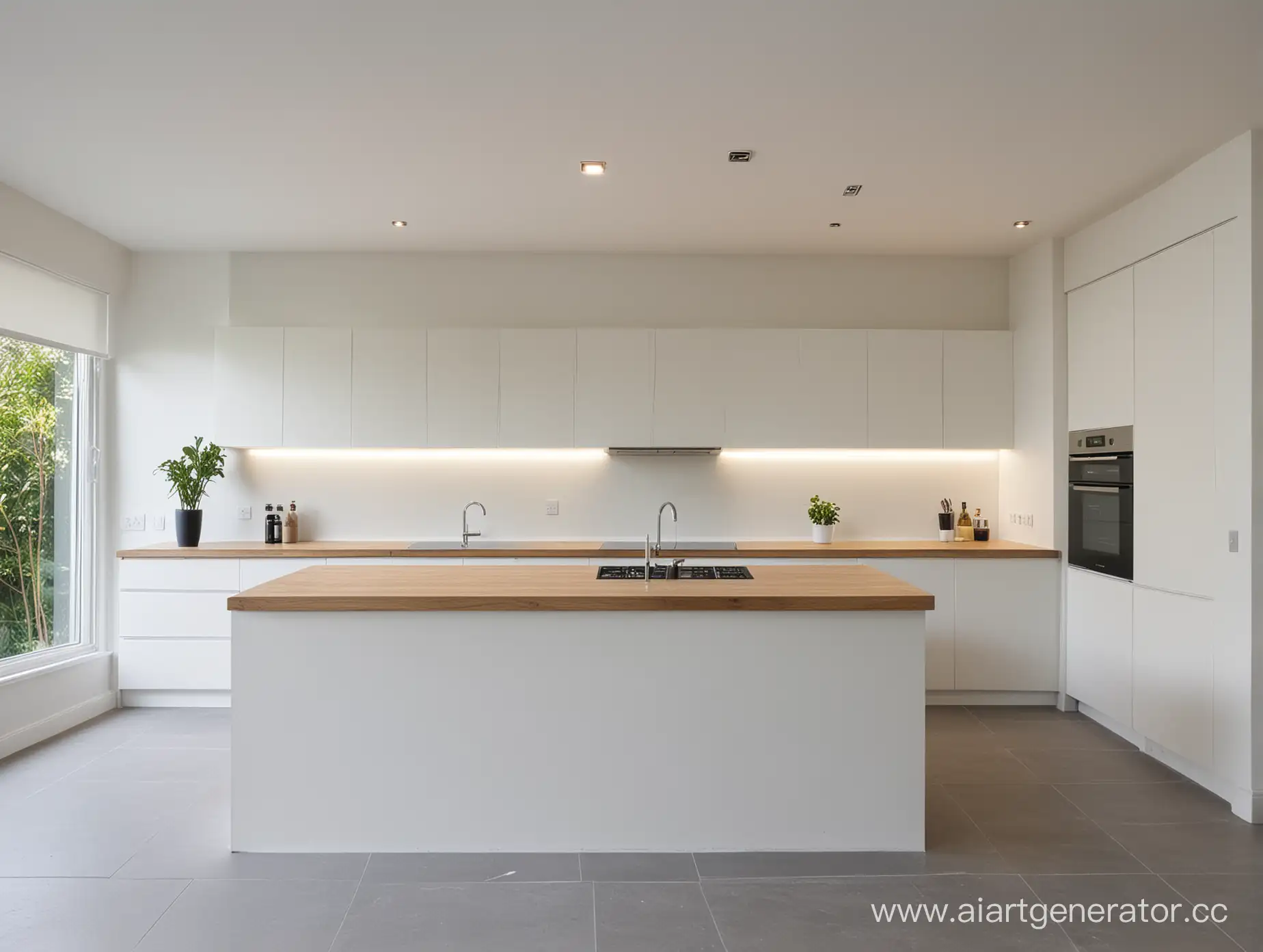 Modern-Clean-Empty-Kitchen-Interior