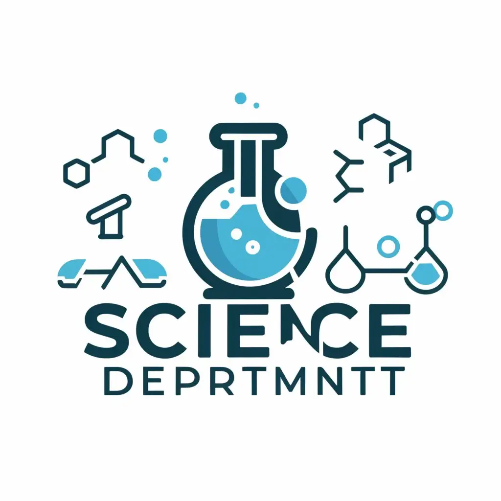 a logo design,with the text "Science Department", main symbol:Science lab,Moderate,clear background