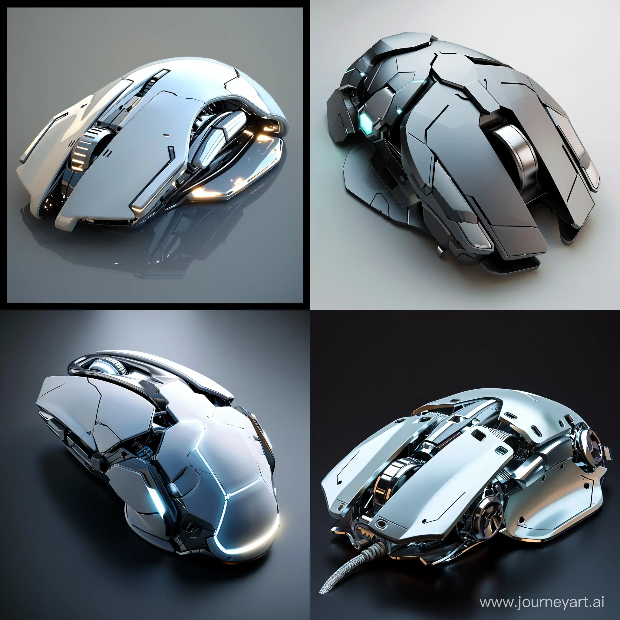 Futuristic-Armored-PC-Mouse-Art-SciFi-Design-on-ArtStation-and-DeviantArt