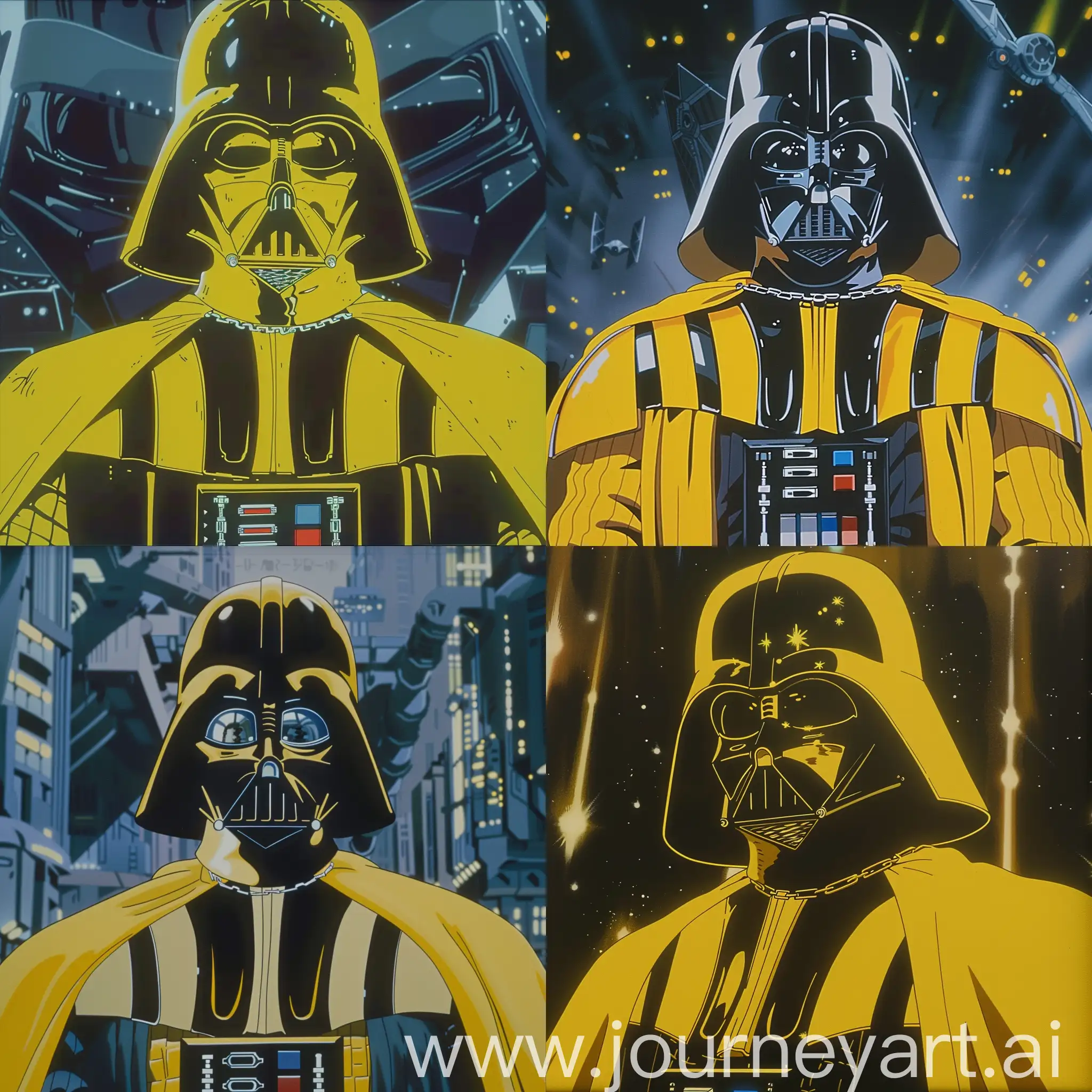 Darth-Vader-Anime-Portrait-Iconic-Villain-in-Yellow-Costume
