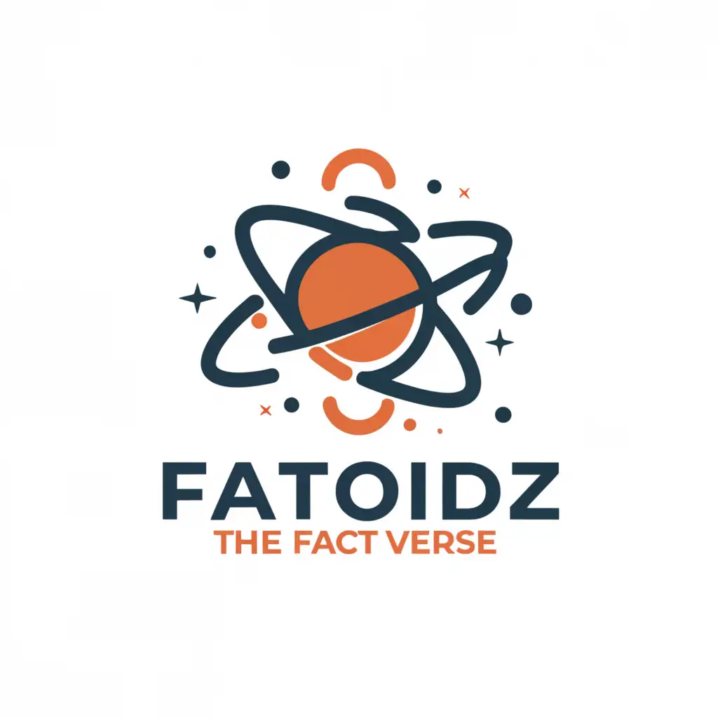 LOGO-Design-for-Factoidz-Modern-Text-with-Illustrated-Fact-Verse-on-Clear-Background