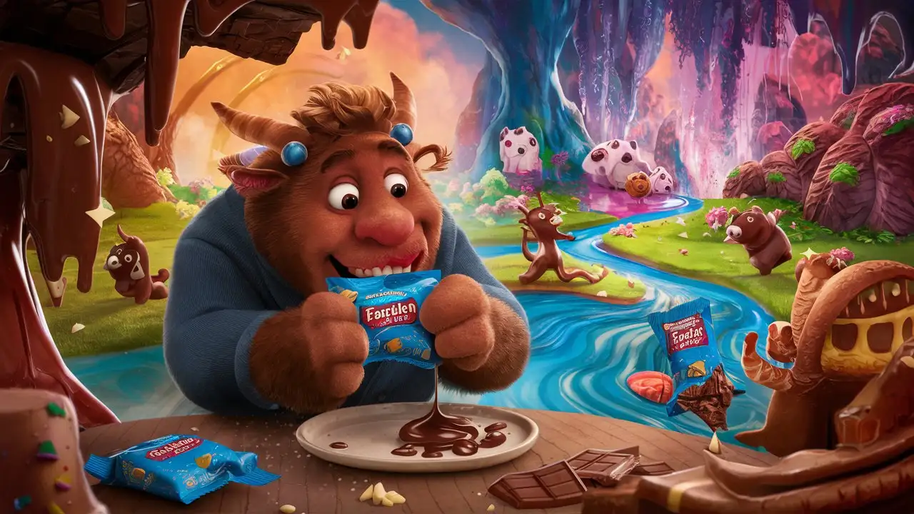 MrBeast Explores Feastables Chocolate Wonderland