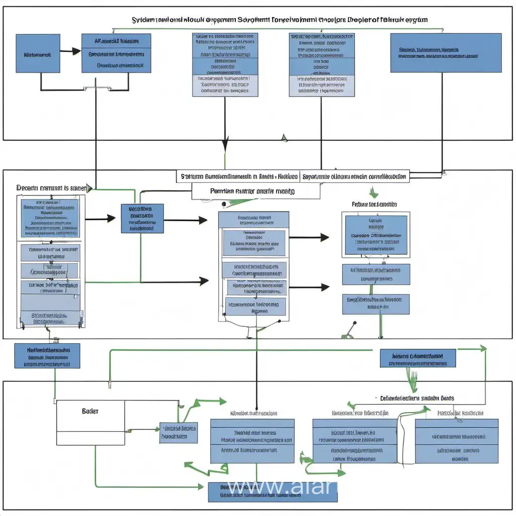 схема работы системы для проекта Разработка программного модуля для учета заявок на ремонт оборудования
