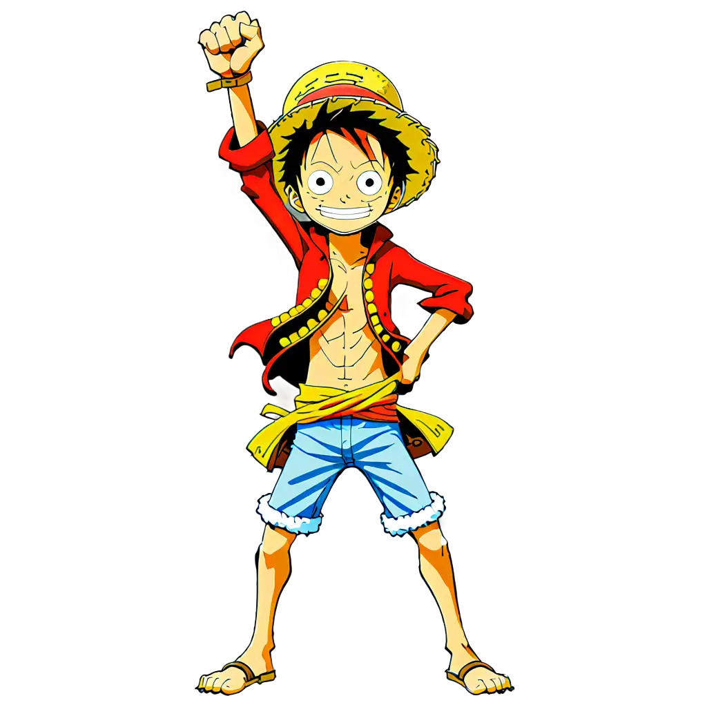 HighQuality-PNG-Image-of-One-Piece-Luffy-Bring-the-Legendary-Pirate-to-Life-with-Stunning-Clarity