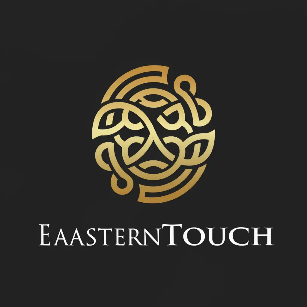a logo design,with the text "EasternTouch", main symbol:Eastern asia,complex,clear background